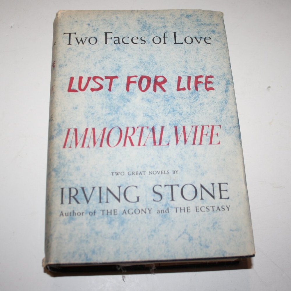 💙 Two Faces of Love: Immortal Wife · Vintage Hardcover (ba)